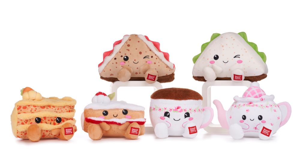 (Mis 3) KAWAII KUTIES Afternoon Tea Peluche (Super Squishy) GIFT 19cm 6ass…x48
